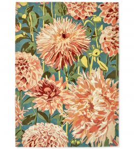 Dahlia Rug by Harlequin Coral/Wilderness