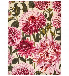 Dahlia Rug by Harlequin Fuchsia/Palm