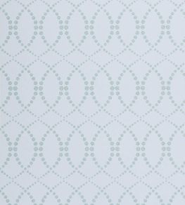 Daisy Chain Wallpaper by Vanderhurd Aquamarine