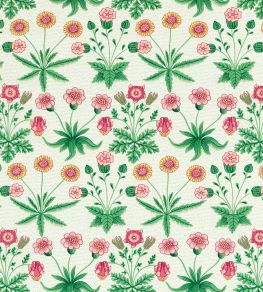 Daisy Fabric by Morris & Co Strawberry Fields