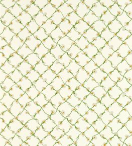 Daisy Trellis Wallpaper by Harlequin Emerald/Pearl