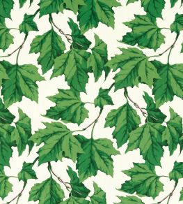 Dappled Leaf Fabric by Harlequin Emerald