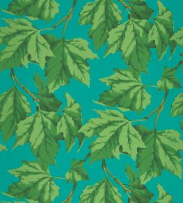 Dappled Leaf Wallpaper by Harlequin Emerald/Teal