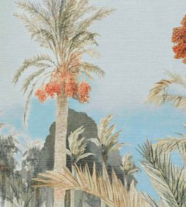 Date Palm Mural by 1838 Wallcoverings Sand