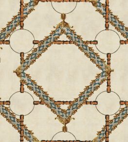 Decorative Harness Wallpaper by MINDTHEGAP Taupe