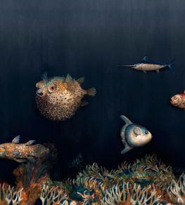 Deep Ocean Mural by Coordonne Mediterranean