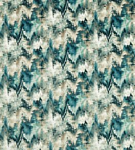 Distortion Fabric by Harlequin Adriatic Parchment