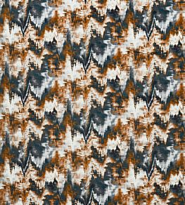 Distortion Fabric by Harlequin Tobacco Clay