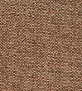 Domino Velvet Fabric by Zoffany Amber