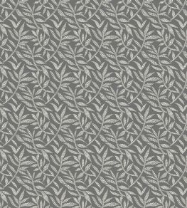 Dotty Leaf Wallpaper by Ohpopsi Charcoal