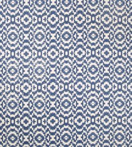 Echo Fabric by Christopher Farr Cloth Indigo