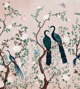 Edo Mural by Coordonne Subtle Pink