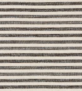 Elias Fabric by Clarke & Clarke Charcoal/Linen