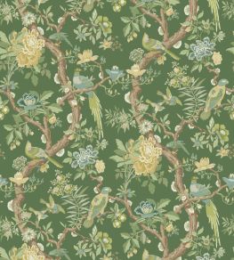 Eltham Wallpaper by GP & J Baker Emerald