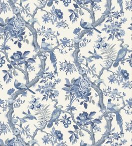 Eltham Wallpaper by GP & J Baker Indigo