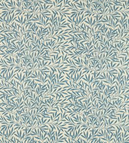 Emery's Willow Fabric by Morris & Co Woad Blue