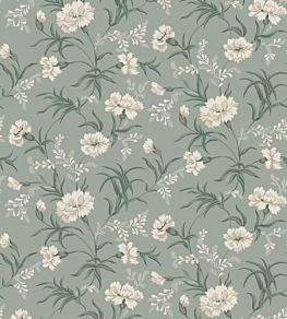 Emilie Wallpaper by Sandberg Garden Green