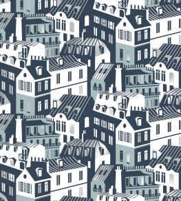 Emmas Apartment Wallpaper by Mini Moderns High Tide & Zinc