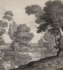 Engraving Mural by Coordonne Ink