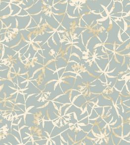 Entwine Wallpaper by Ohpopsi Turkish Blue