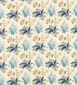 Enys Garden Fabric by Sanderson Indigo Primrose