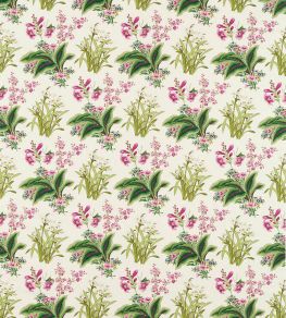 Enys Garden Fabric by Sanderson Rose Leaf