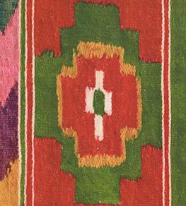 Erdely Fabric by MINDTHEGAP Green Red