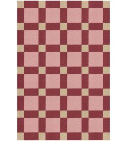Evelina Kroon Jute Rug by Layered Plum Punch