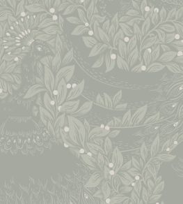 Evelina Wallpaper by Sandberg Sage Green