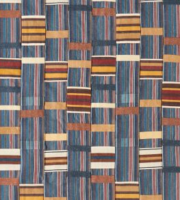 Ewe Cloth Fabric by Sanderson Russet/Midnight