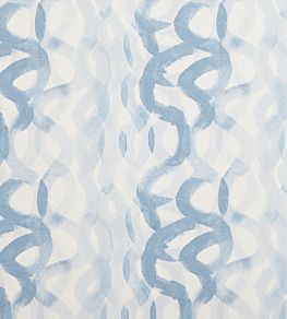 Fathom Wallpaper by Christopher Farr Cloth Cobalt