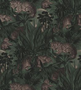 Faunacation Wallpaper by Divine Savages Hunter Green