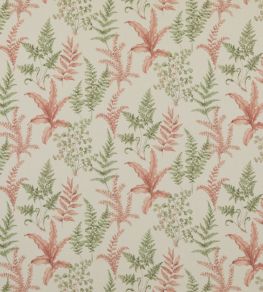 Ferndown Fabric by Baker Lifestyle Green/Pink