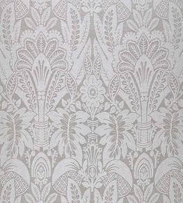 Fitzrovia Fabric by Zoffany Grey Pearl