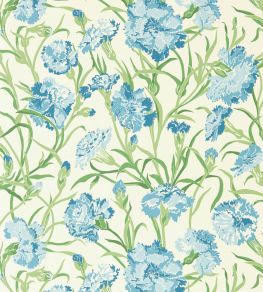 Fleur de Joie Wallpaper by Harlequin French Blue/Succulent/Soft Focus