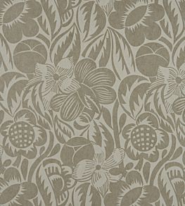 Fleurs Etoilees Wallpaper by Christopher Farr Cloth Slate