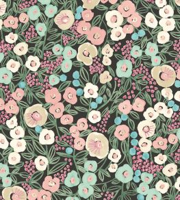 Flora Ditsy Wallpaper by Ohpopsi Midnight
