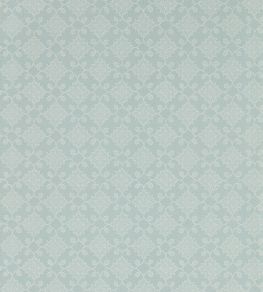 Floral Tracery Wallpaper by Zoffany Wedgwood Blue