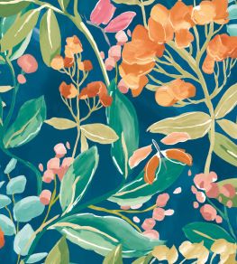 Florence Wallpaper by Ohpopsi Indigo