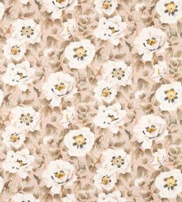 Florent Fabric by Harlequin Positano / Maple / Graphite