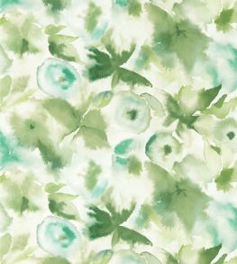 Flores Wallpaper by Harlequin Clover/Kelly/Aqua