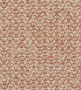 Flori Fabric by James Hare Glowing Embers