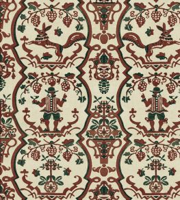 Floricsome Wallpaper by MINDTHEGAP Beige/Green/Red