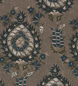 Flourish Dapple Fabric by MINDTHEGAP Taupe