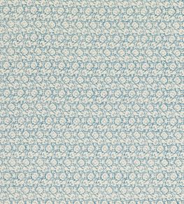 Flower Press Fabric by Baker Lifestyle Soft Blue