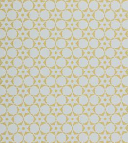 Flower Stencil Wallpaper by Vanderhurd Saffron