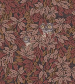 Foglie e Civette Wallpaper by Cole & Son Autumnal Leaves