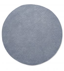 Folia 2.0 Round Rug by Wedgwood Cool Grey