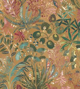 Folium Fabric by Arley House Honey