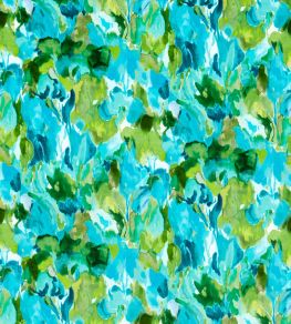 Foresta Velvet Fabric by Harlequin Forest / Amazonia / Lagoon